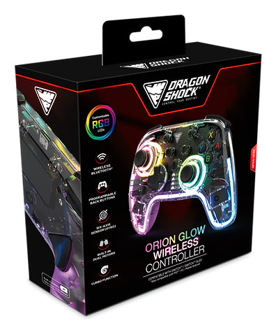 Dragonshock Orion Glow Wireless RGB Controller for Switch