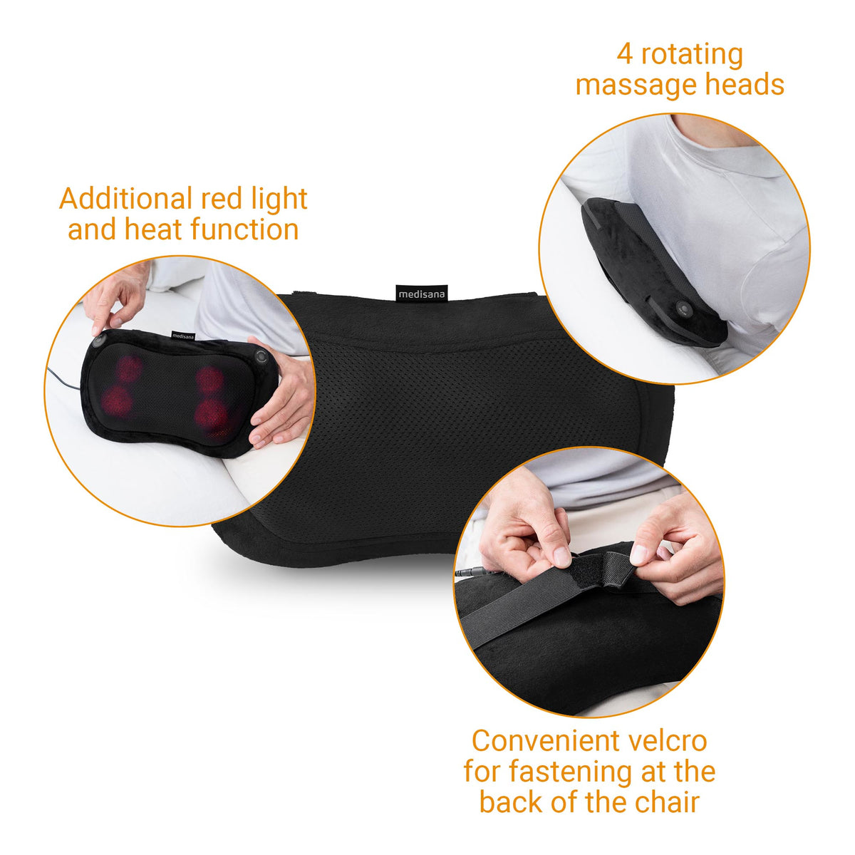 Shiatsu Massage Cushion Medisana MC 200