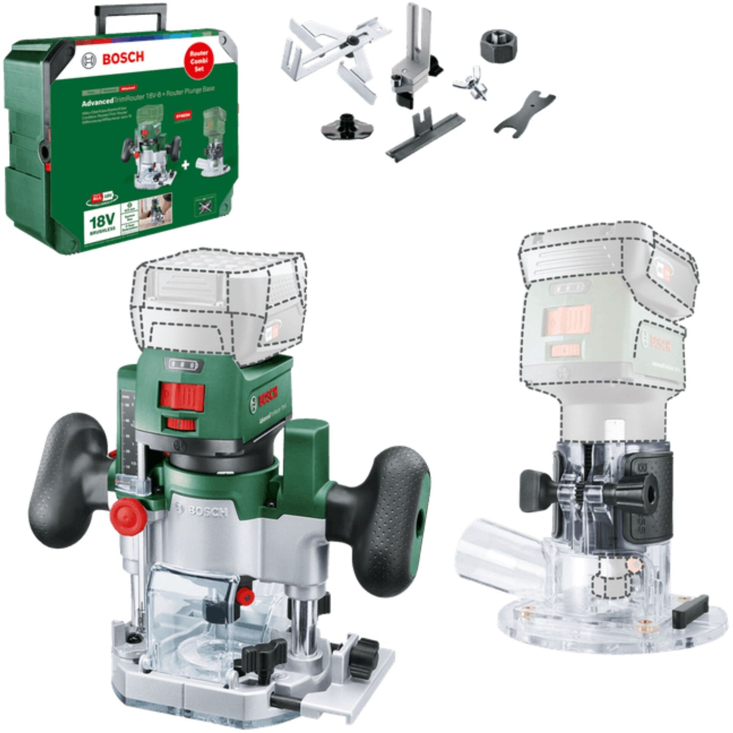 Bosch Router Combi Set OberfrÃ¤se