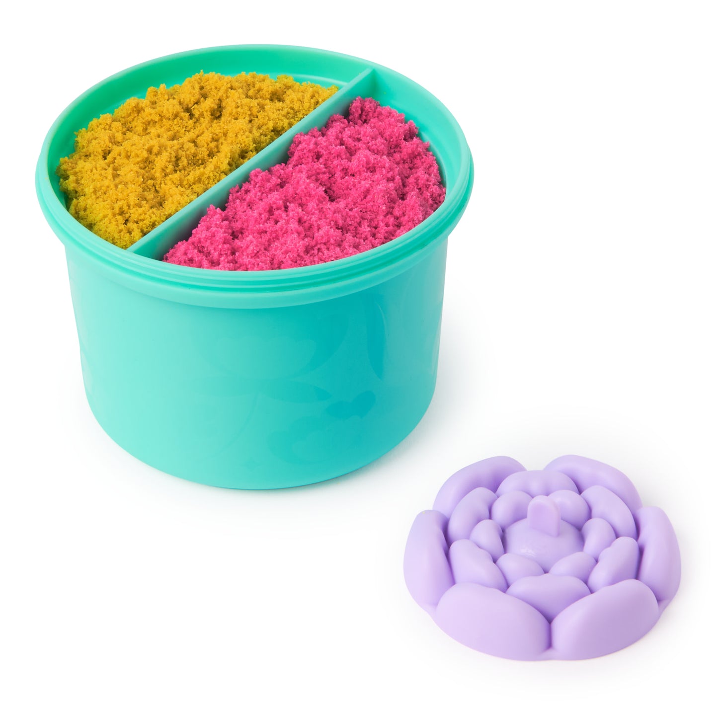 Kinetic Sand - Squish Blumen Set (227 Gramm Sand)