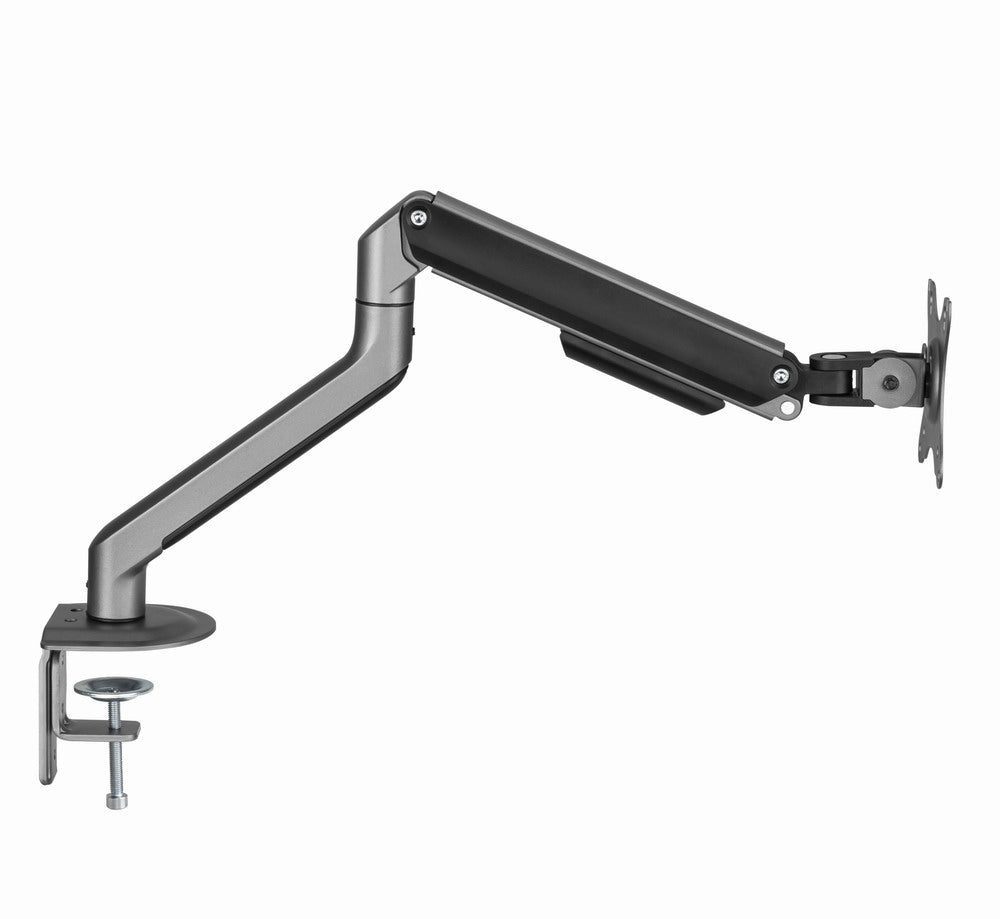 Gembird MA-DA1-05 Desk mounted adjustable monitor arm, 17”–32”, up to 9 kg, space grey