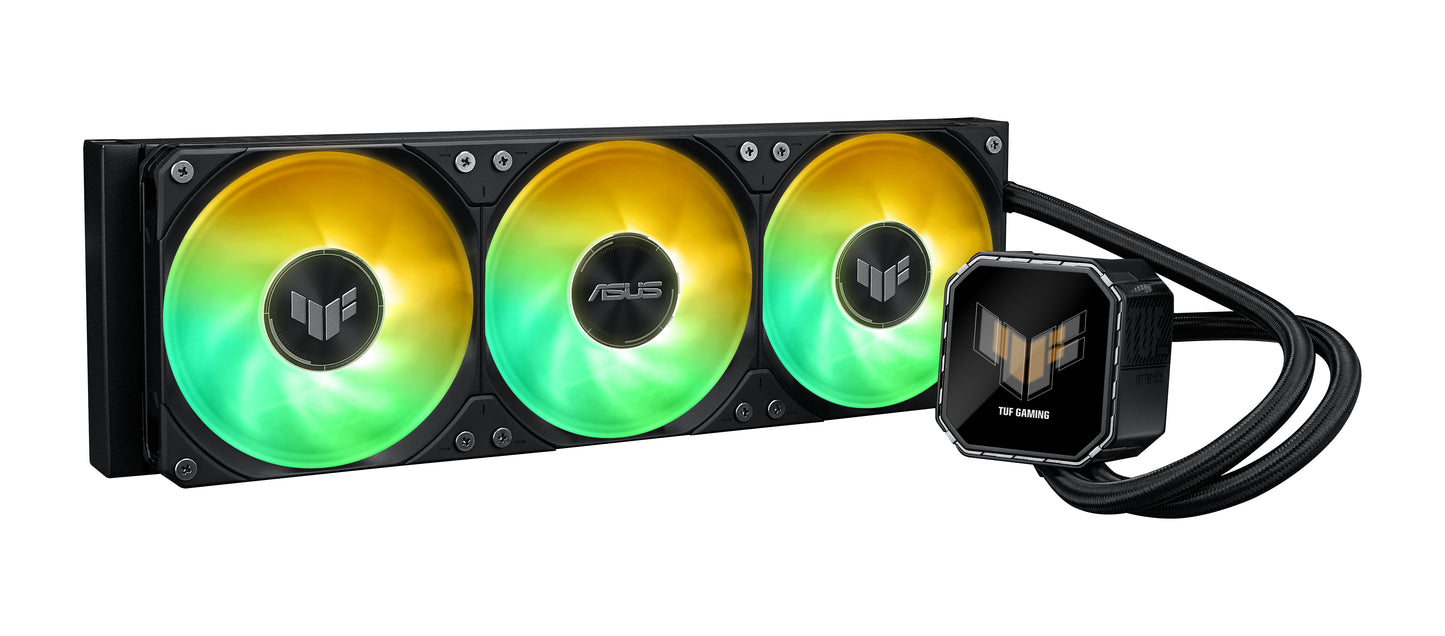 Ψυγείο υδρόψυξης επεξεργαστή ASUS TUF Gaming LC III 360 ARGB LCD Όλα-σε-ένα 12 cm Μαύρο 1 τεμ.
