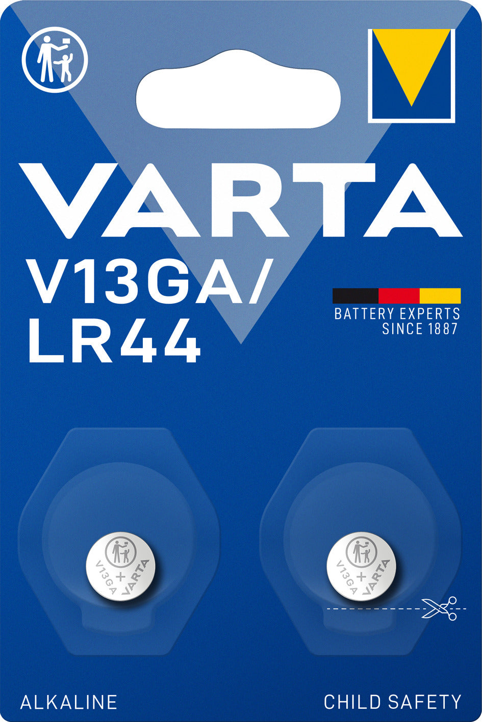 1x2 Varta electronic V 13 GA