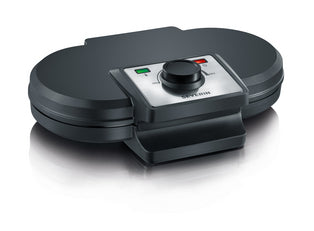 Severin Double Waffle Maker 1200W black Schwarz (WA2106)