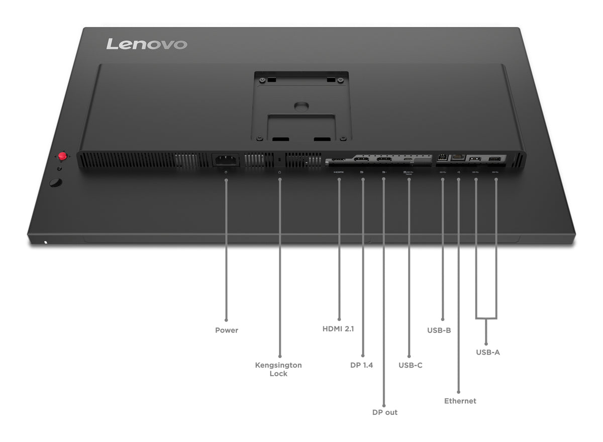 Lenovo ThinkVision P27QD-40 (27")2K QHD  HDMI/DP/USB-C/DOC