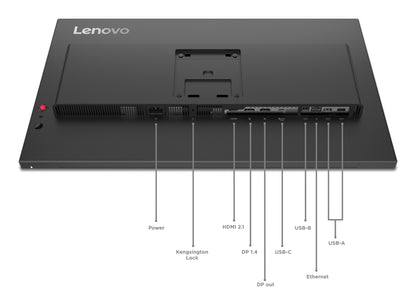 Lenovo ThinkVision P27QD-40 (27")2K QHD  HDMI/DP/USB-C/DOC