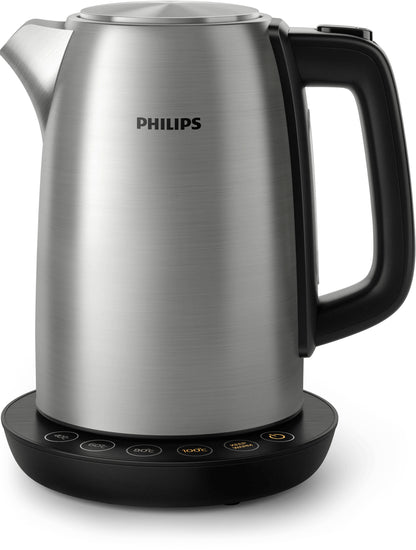 Philips Avance Collection HD9359/90 electric kettle 1.7 L 2200 W Black, Metallic