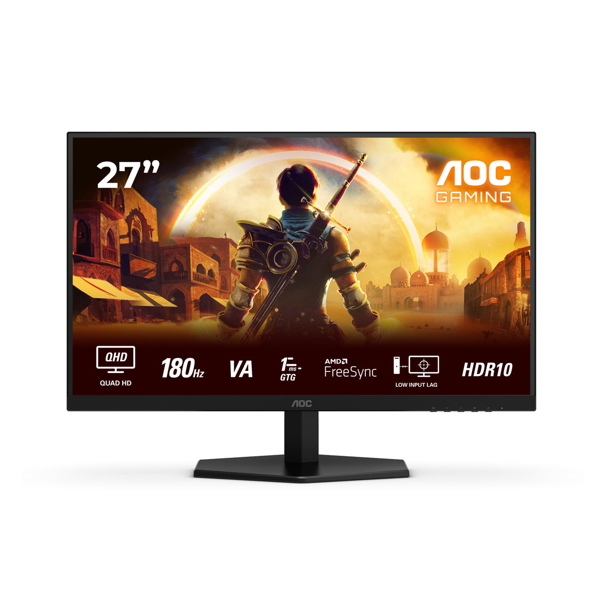 AOC G4 Q27G42XNE 27" Quad HD LED Monitor — Black/Red