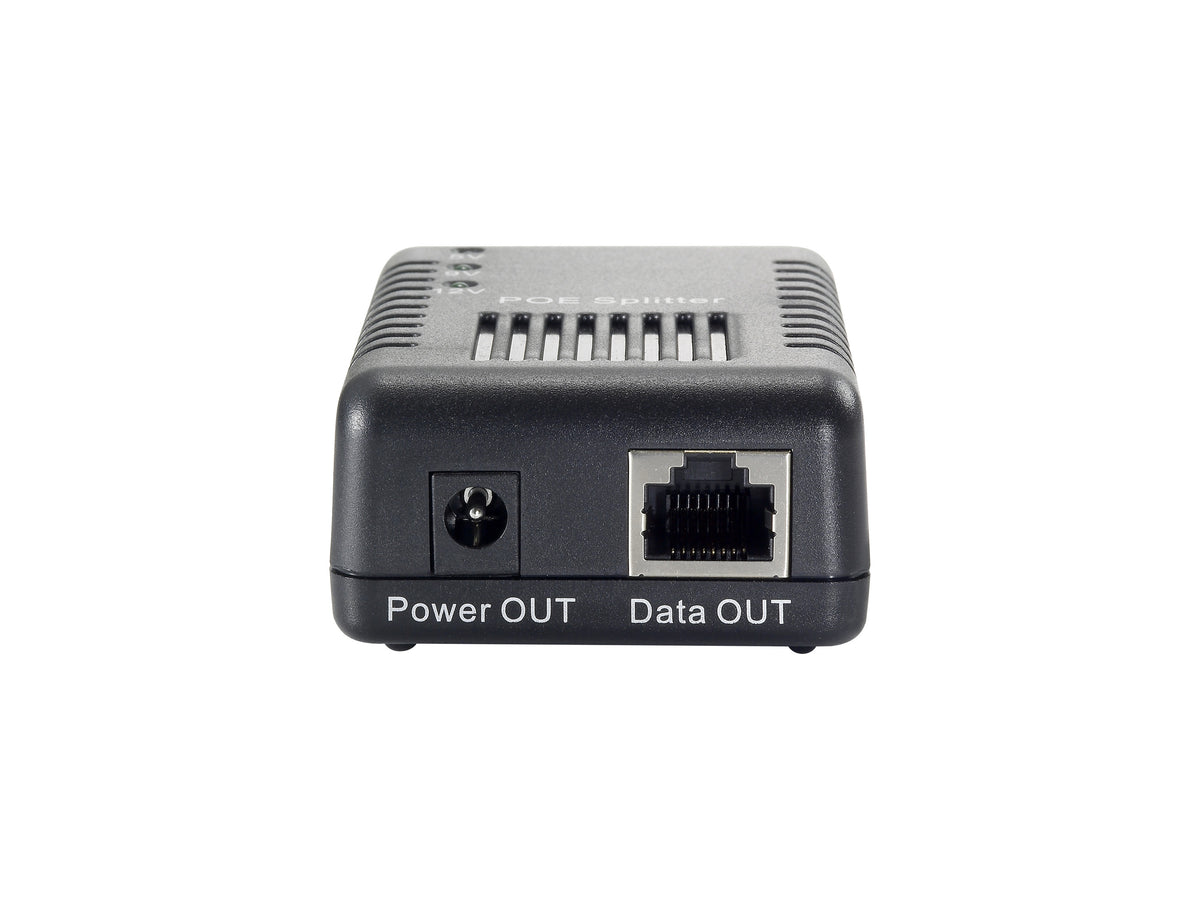 LevelOne PoE Fast-Ether.Splitter RJ45   100Mbps  <3W schwarz
