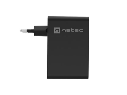 NATEC NUC-2234 mobile device charger Laptop, Smartphone Black AC Fast charging Indoor
