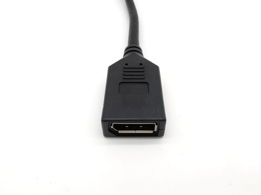 Equip HDMI->DP/USB-A            4K/60Hz Bu/St  0.15m schwarz