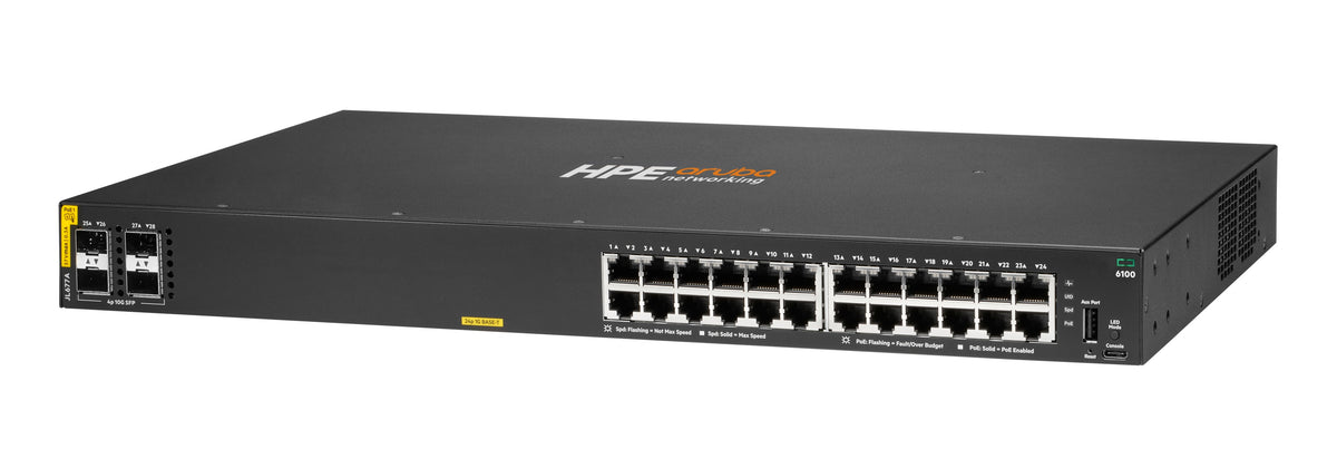 HPE Aruba 6100 24G CL4 4SFP Switch