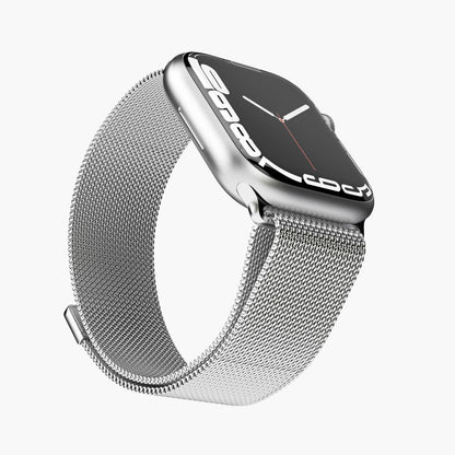 VonMählen Watchstrap for Apple Milanese Loop Case 1 Band One silver (AWS00093)