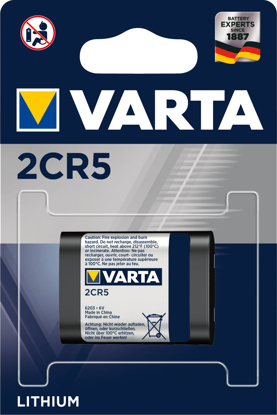 1 Varta Photo 2 CR 5