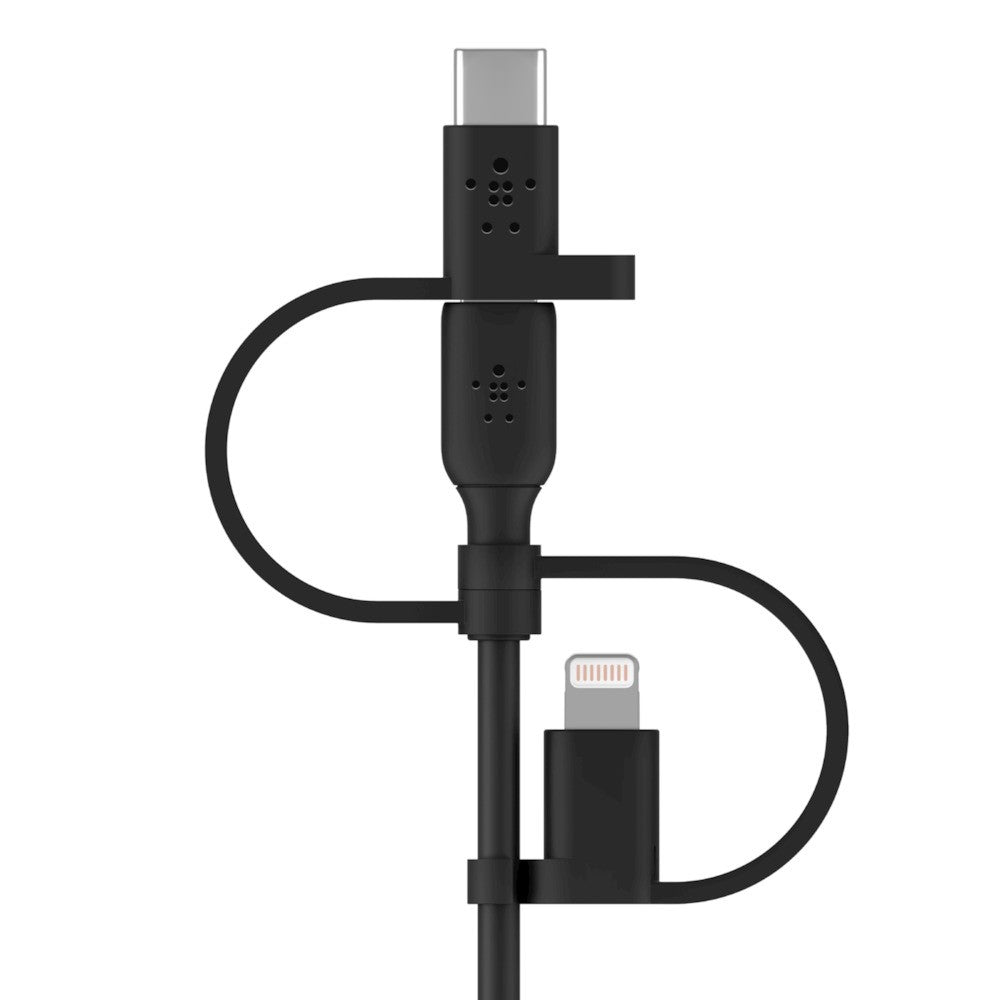 Belkin BOOST Charge Univ. Cable 1,2m Lightn./Micro/USB-C - USB-A
