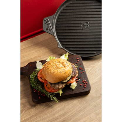 Berkel Grill Pan Cast Iron, black