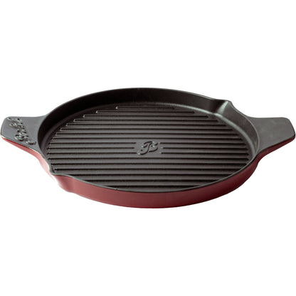 Berkel Grill Pan Cast Iron, red