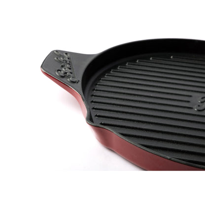Berkel Grill Pan Cast Iron, red