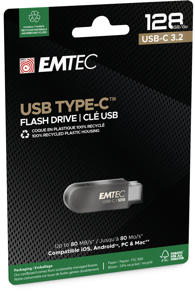Emtec USB3.2 Type-C Single C280 128GB
