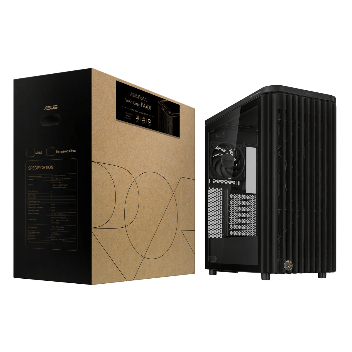 Asus ProArt PA401 ABS TG PWM BLACK enclosure