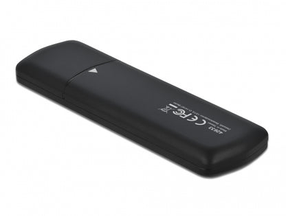 DELOCK External USB Type‑C Combo Enclosure for M.2 NVMe and M.2 SATA SSD