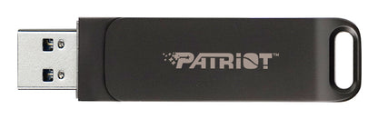 Flashdrive PATRIOT Rage R550 256GB 100 MB/S USB A+C Swivel Design (PE256GR550DSAD) Black