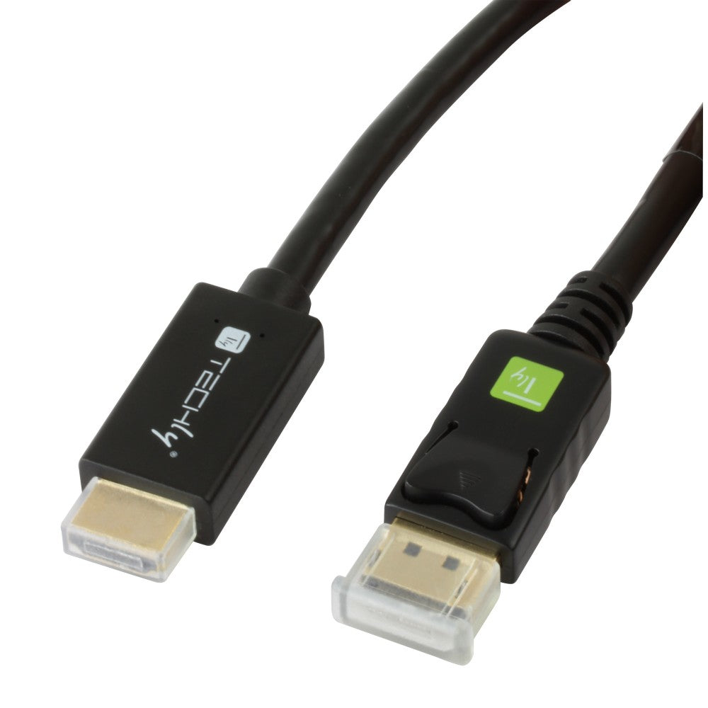 Techly DisplayPort 1.2 auf HDMI Kabel schwarz 2m