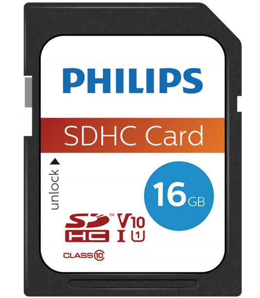 Philips SDHC Card           16GB Class 10 UHS-I U1