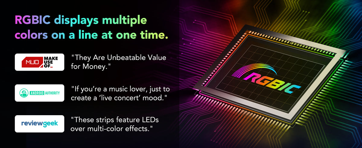 Govee LED Strip Lights Matter ready 3 Meter