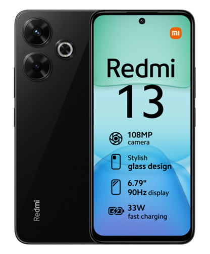 Xiaomi Redmi 13 6GB+128GB NFC Μαύρος