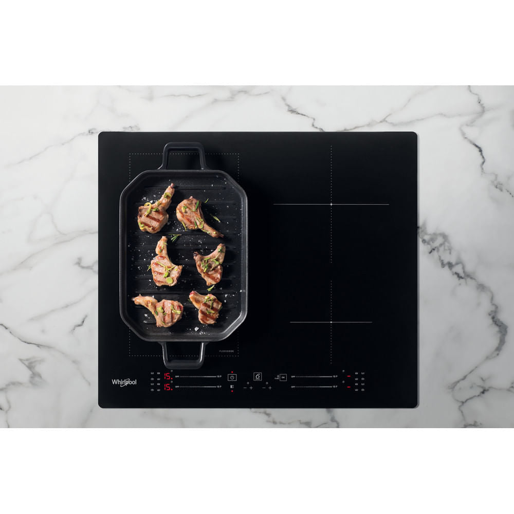 Whirlpool WL S7960 NE Black Built-in 60 cm Zone induction hob 4 zone(s)