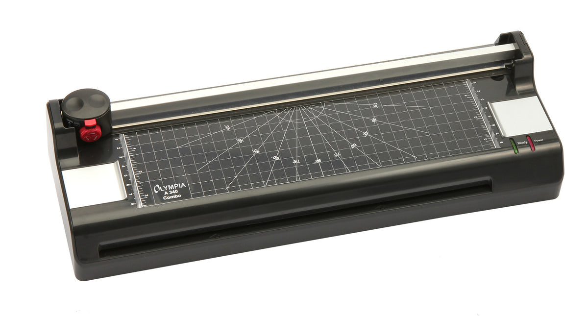 Olympia Laminator +Papierschneider A340 Combo        schwarz