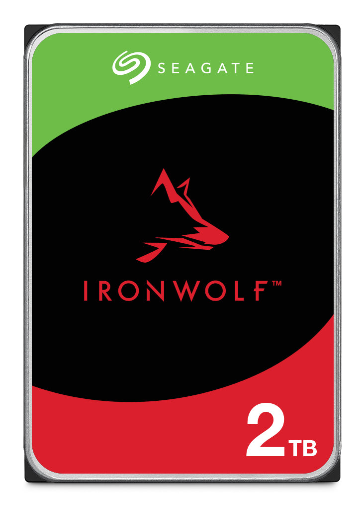 Seagate IronWolf internal hard drive 2 TB 256 MB 3.5" Serial ATA III (ST2000VN003)