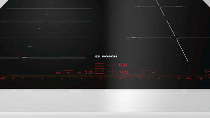 Bosch Serie 8 PXE601DC1E hob Black Built-in Zone induction hob 4 zone(s)