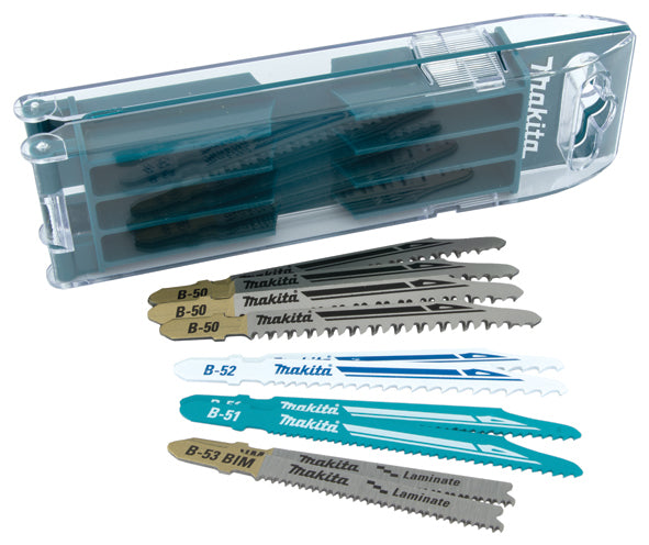 Makita Stichsägeblatt-Satz B-44426, 10-teilig (Arbeitslänge 60 - 77mm)