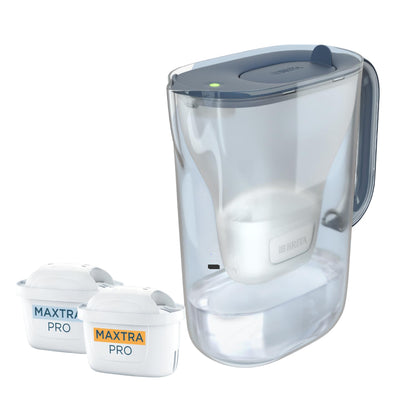 Brita Style Essential Stone Blue including 1x MXPRO PP & 1x MXPRO EK