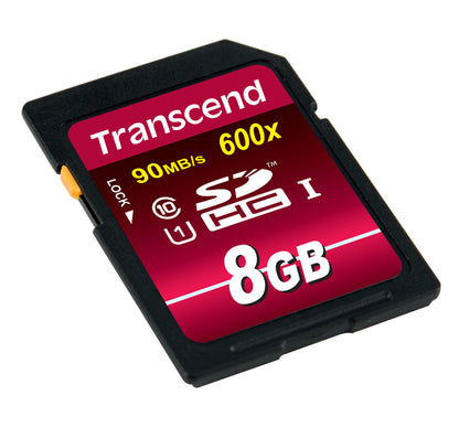 Transcend SDHC               8GB Class10 UHS-I 600x Ultimate