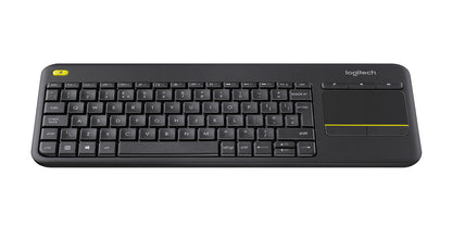 Logitech K400 Plus keyboard RF Wireless Dutch Black