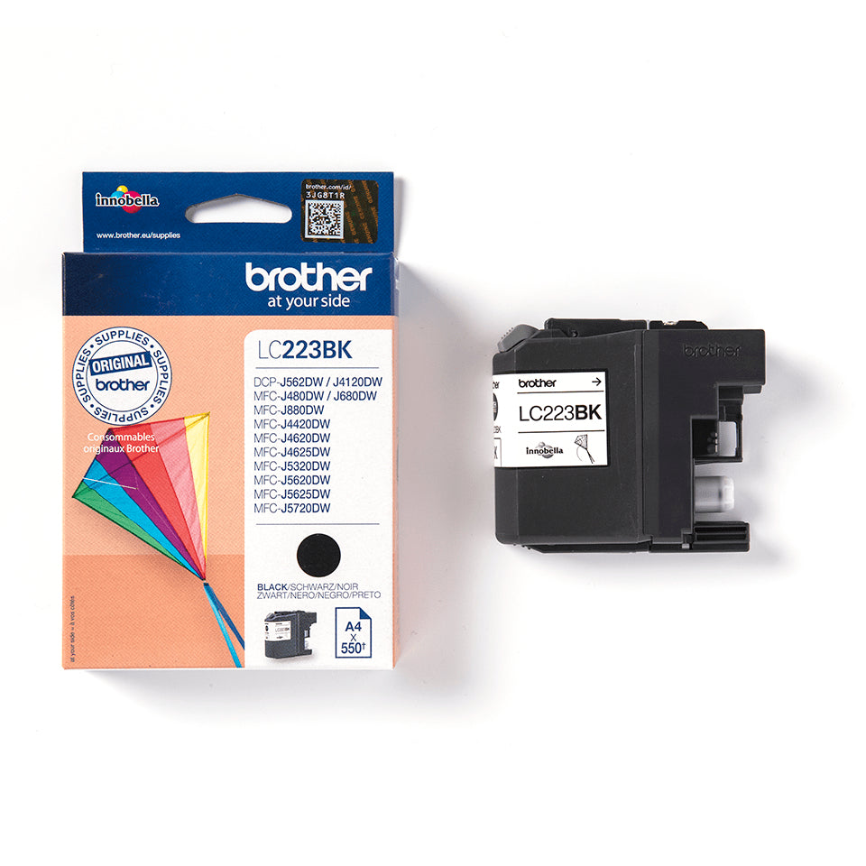 Patrone Brother LC-223BK for MFC-J4420DW / J4620DW