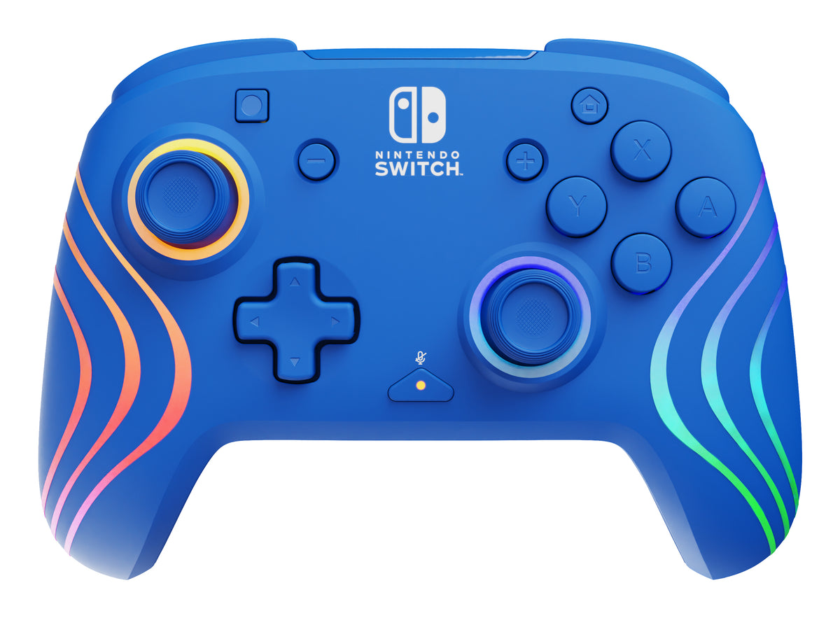 PDP Afterglow Wave Controller - Blue - Nintendo Switch