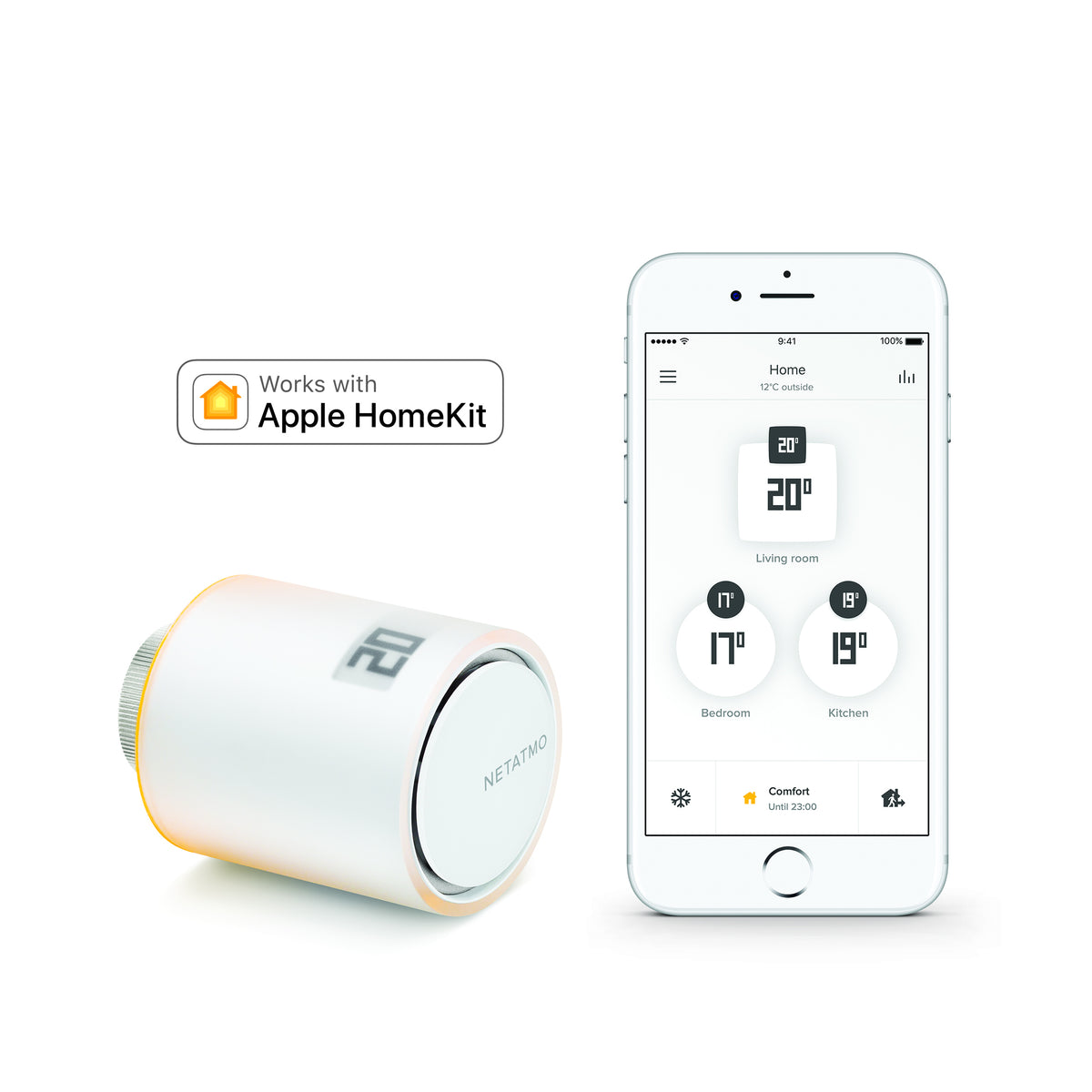 Netatmo NAV μονή βαλβίδα