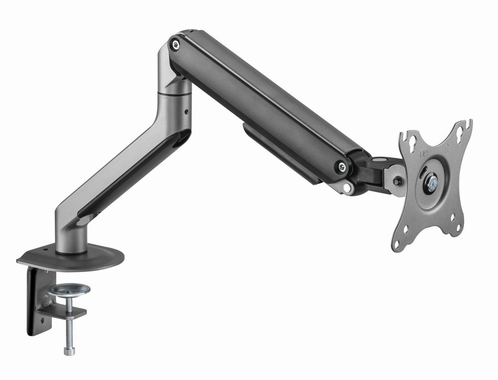 Gembird MA-DA1-05 Desk mounted adjustable monitor arm, 17”–32”, up to 9 kg, space grey