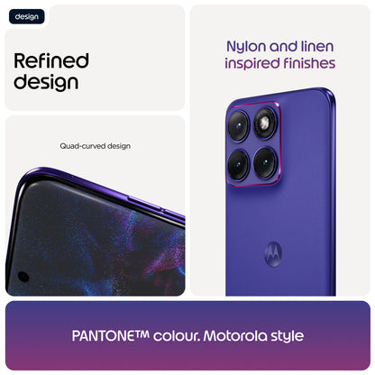 Motorola edge 70 fusion 17.2 cm (6.78") Dual SIM Android 16.0 5G USB Type-C 12 GB 256 GB 7000 mAh Violet