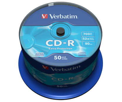 1x50 Verbatim Data Life CD-R 80 52x Speed, ExtraProtection