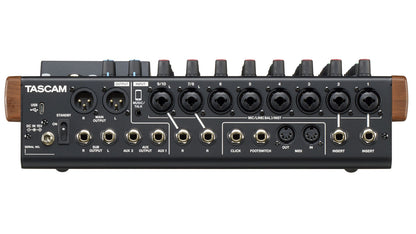 Tascam Model 12 12 channels 20 - 20000 Hz Black, Wood