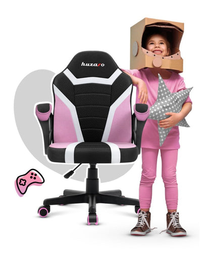 Huzaro Ranger 1.0 Pink Mesh Kids Gaming Chair
