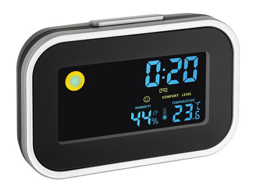 TFA 60,2015 Alarm Clock with Indoor Climate