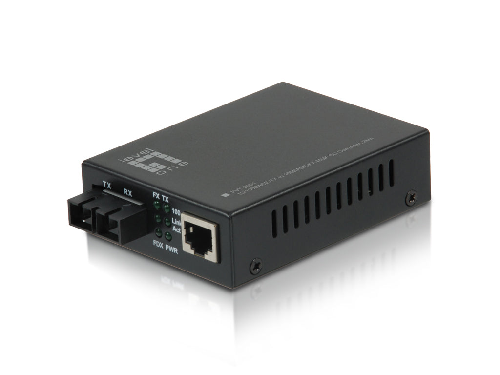LevelOne Media Konverter RJ45->SC FE MM         1310nm   2km