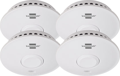 Brennenstuhl Funk Smoke Detector Set, 4x RM L 3101