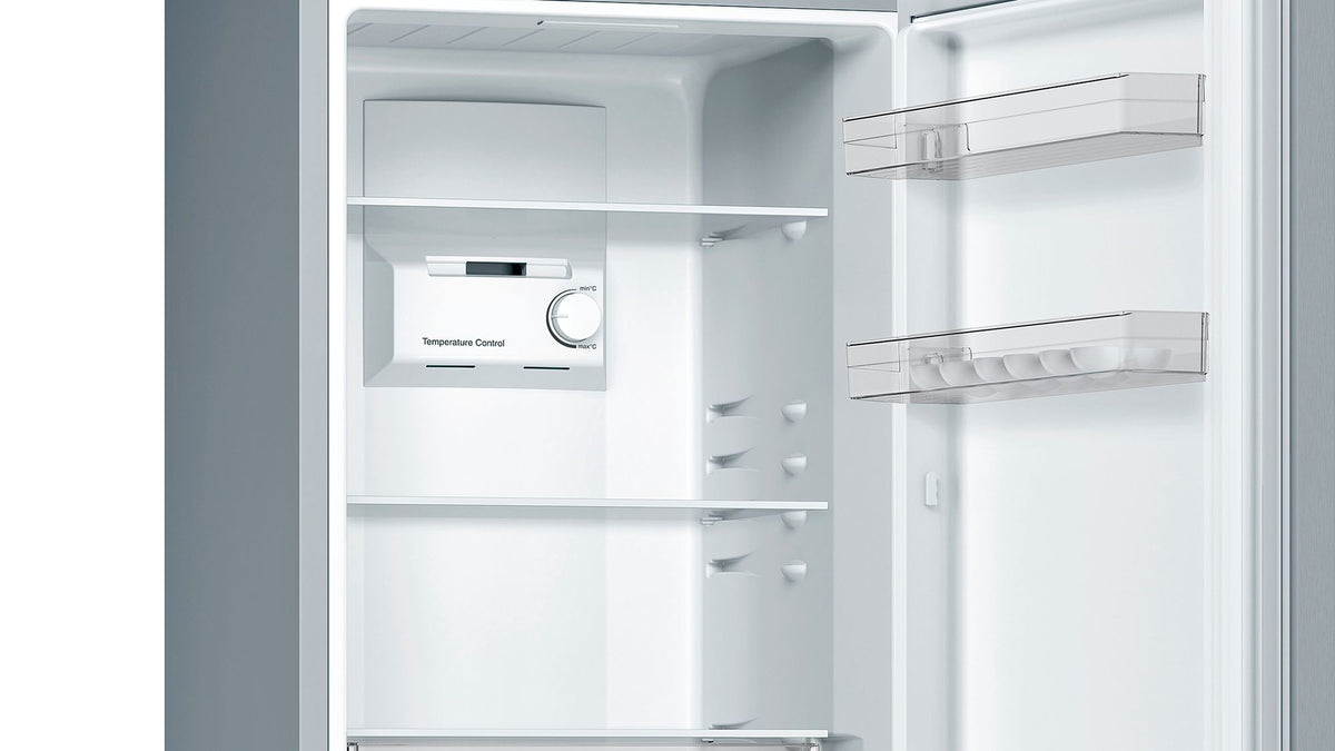 Bosch KGN33NLEB Serie 2 Refrigerator Freezer Combination (Stainless Steel)